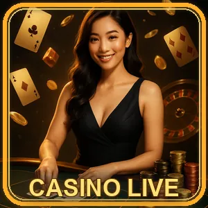 Bàn Baccarat casino trực tuyến với người chia bài thật